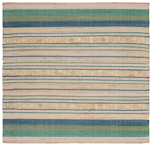 Safavieh Kilim Klm462Y Natural/Green Rug.