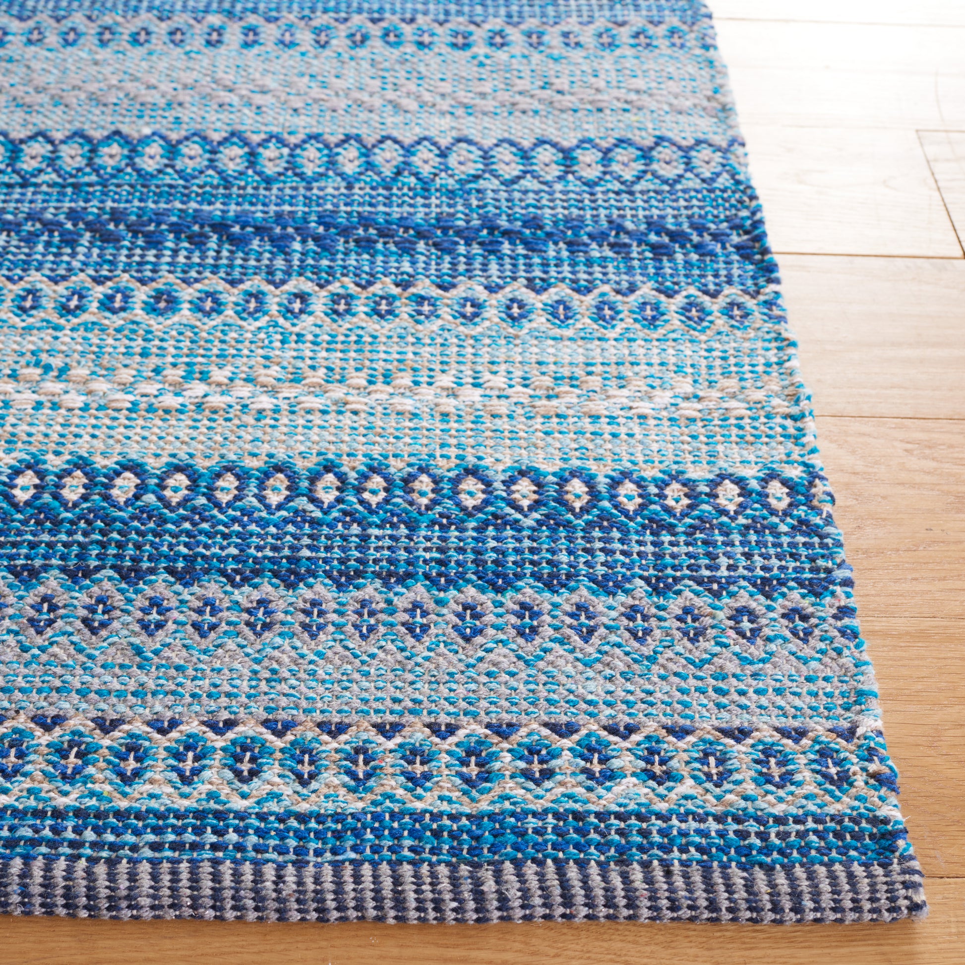 Safavieh Kilim Klm475F Grey/Blue Area Rug