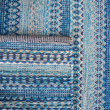 Safavieh Kilim Klm475F Grey/Blue Rug.