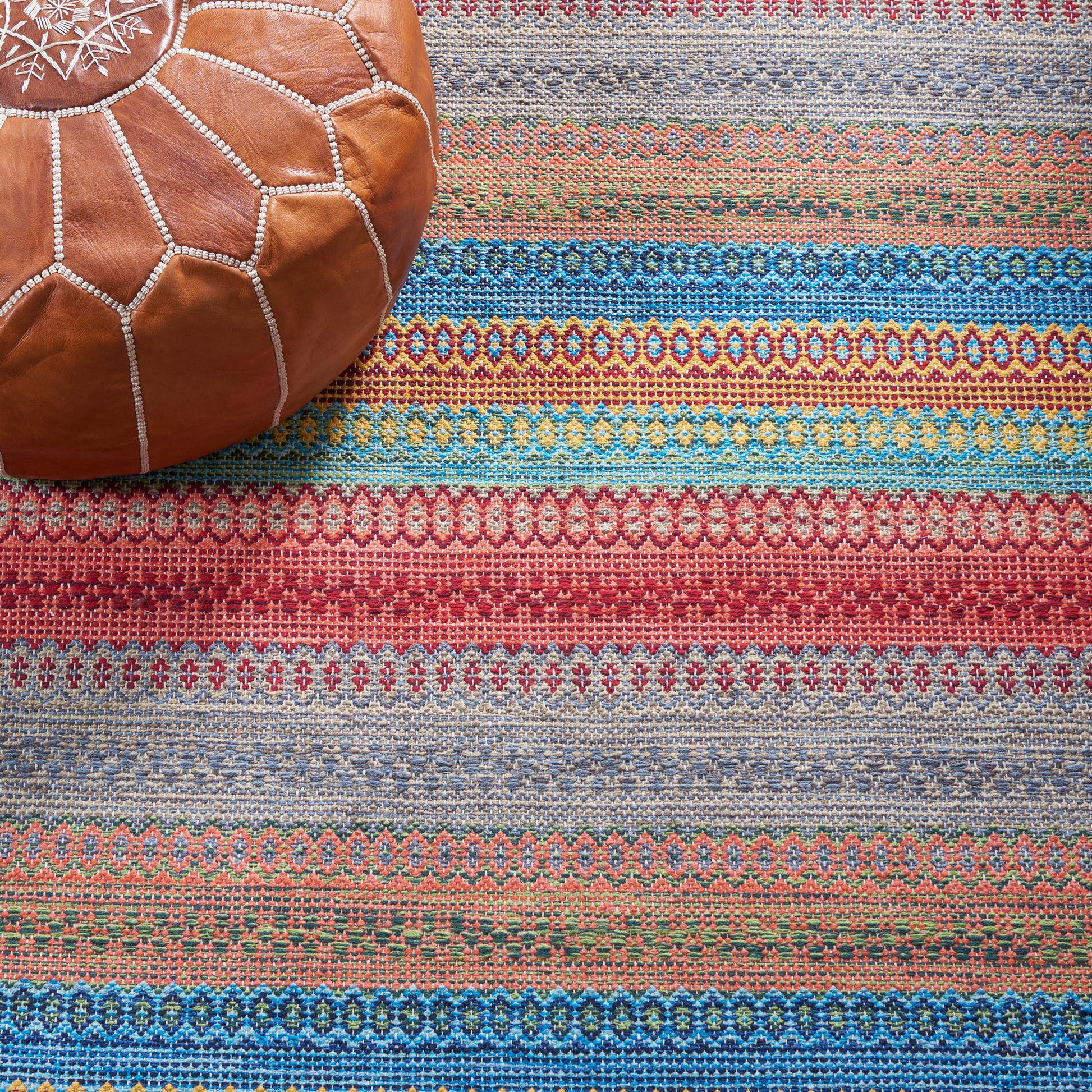 Safavieh Kilim Klm475M Blue/Red Area Rug