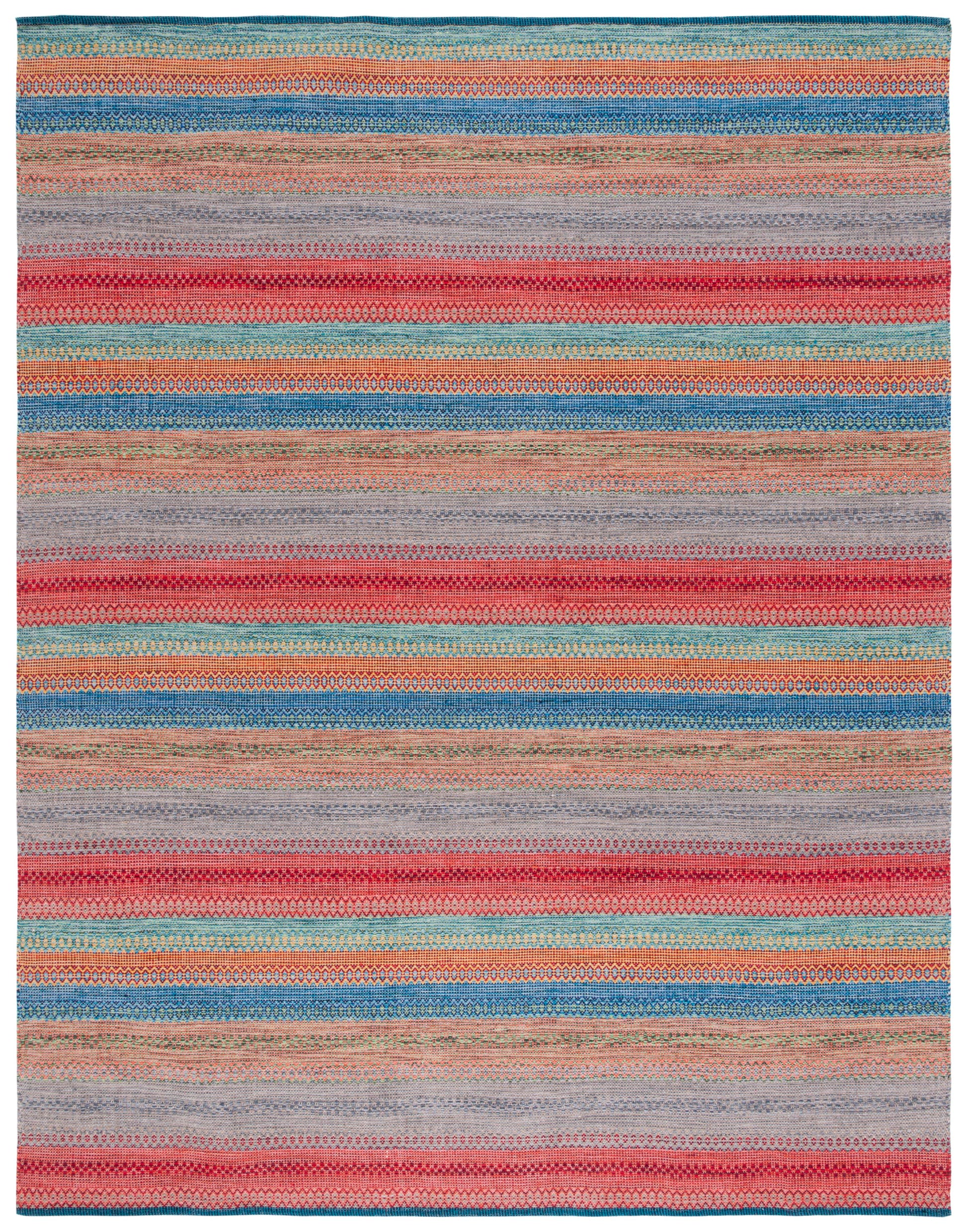 Safavieh Kilim Klm475M Blue/Red Area Rug