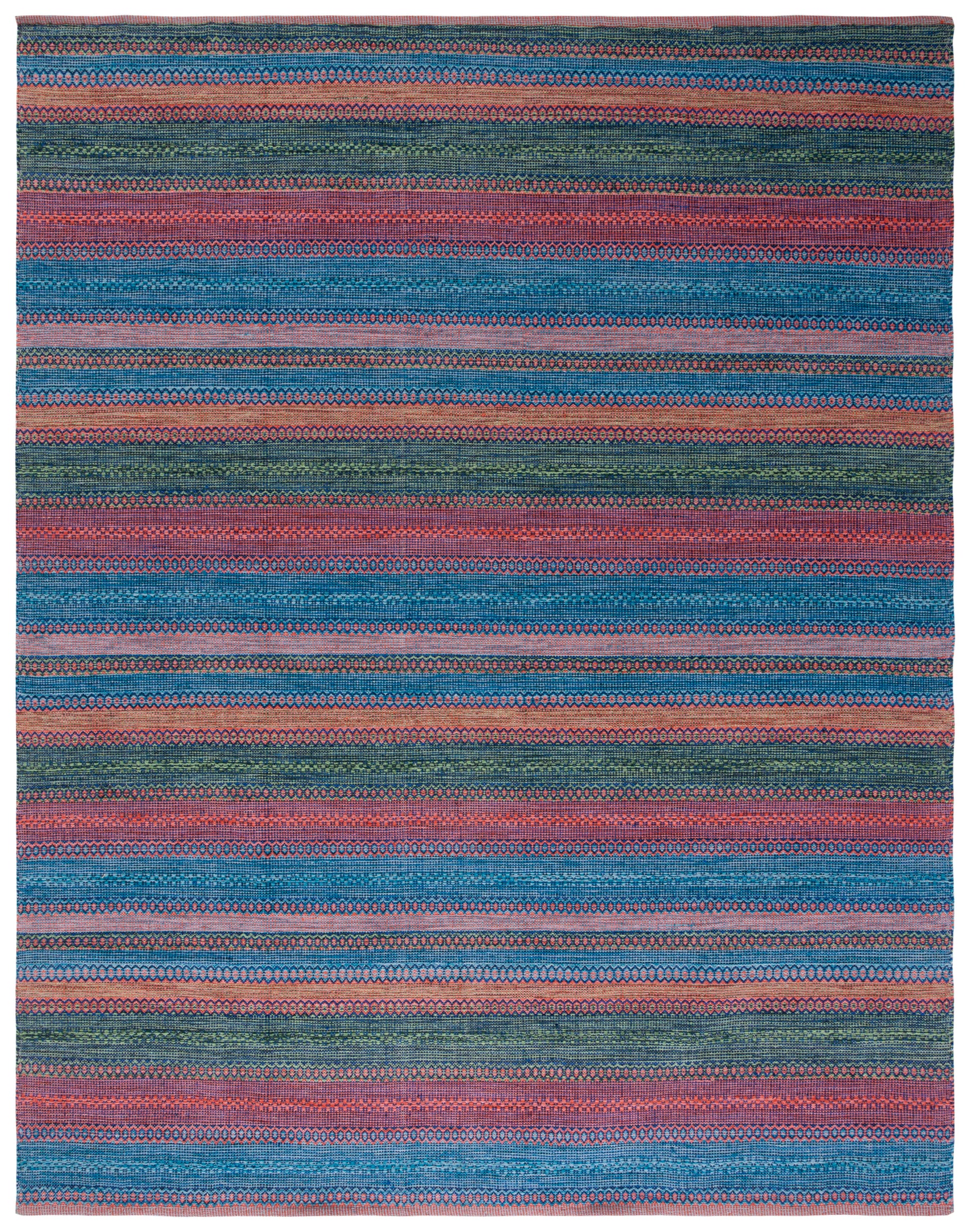 Safavieh Kilim Klm475P Orange/Green Area Rug