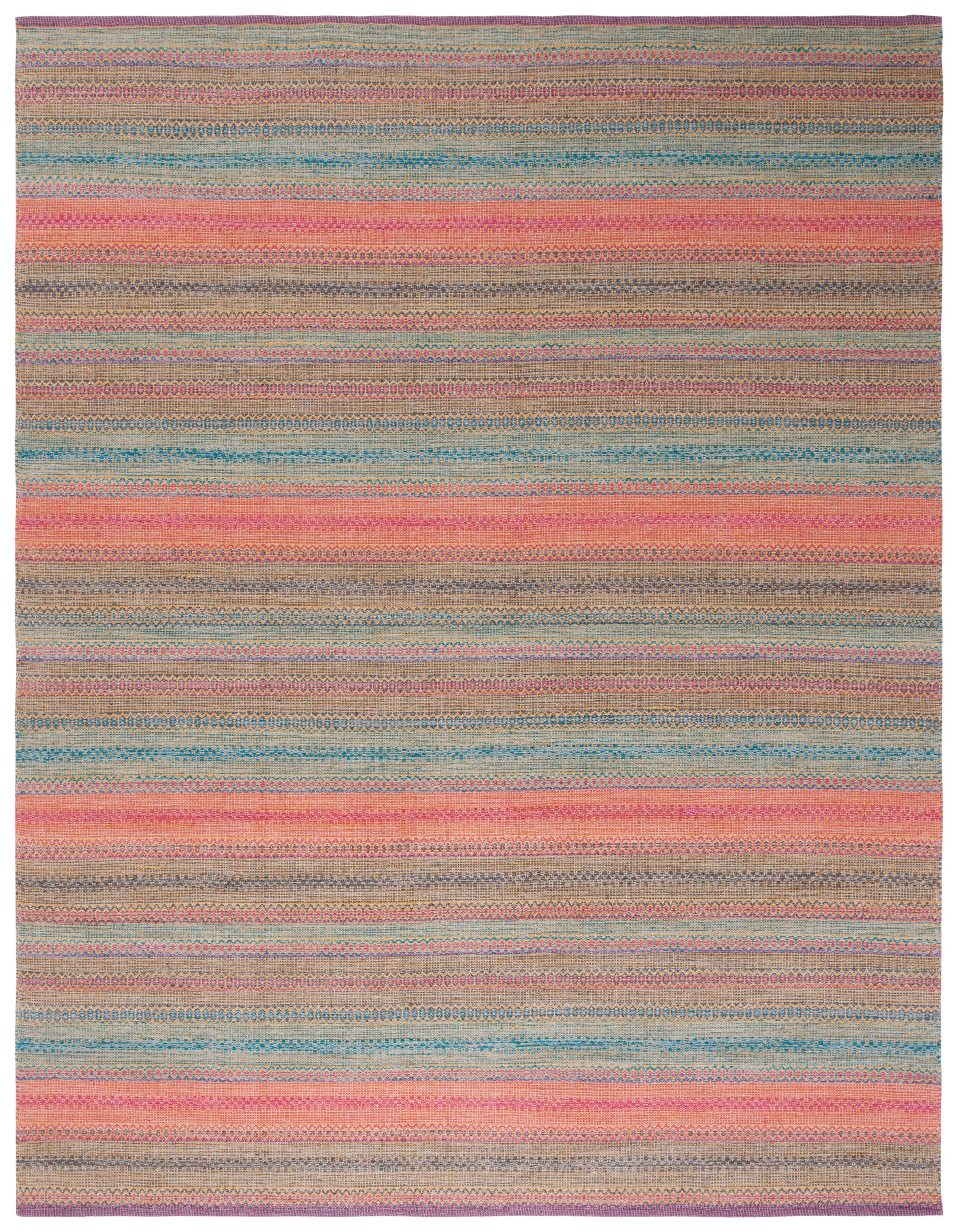 Safavieh Kilim Klm475U Pink/Blue Area Rug