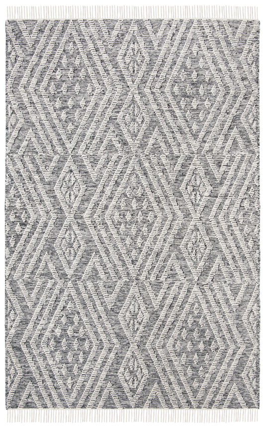 Safavieh Kilim Klm518A Black/Ivory Area Rug