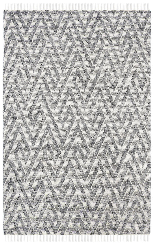 Safavieh Kilim Klm519A Black/Ivory Area Rug