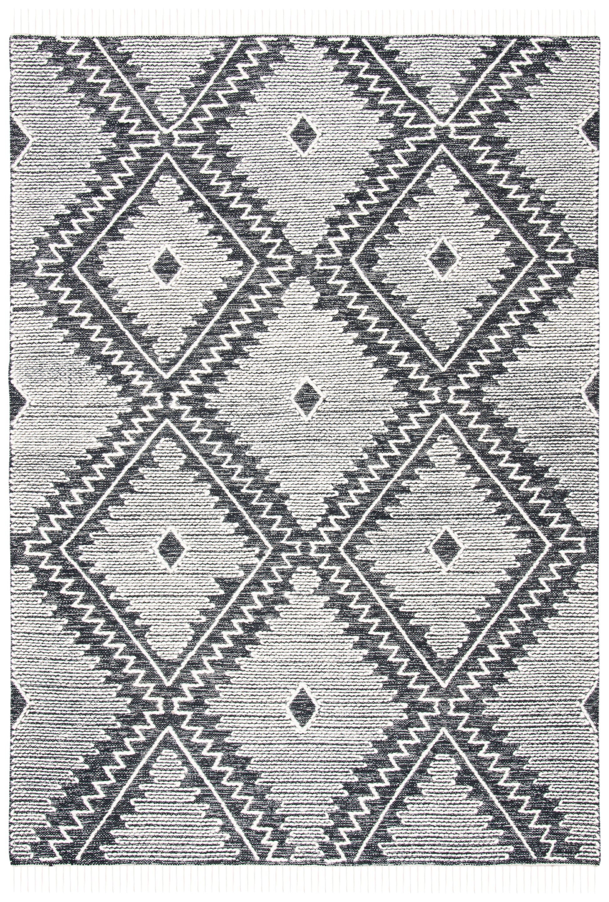 Safavieh Kilim Klm523A Ivory/Black Area Rug