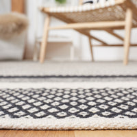 Safavieh Kilim Klm701Z Black/Ivory Area Rug