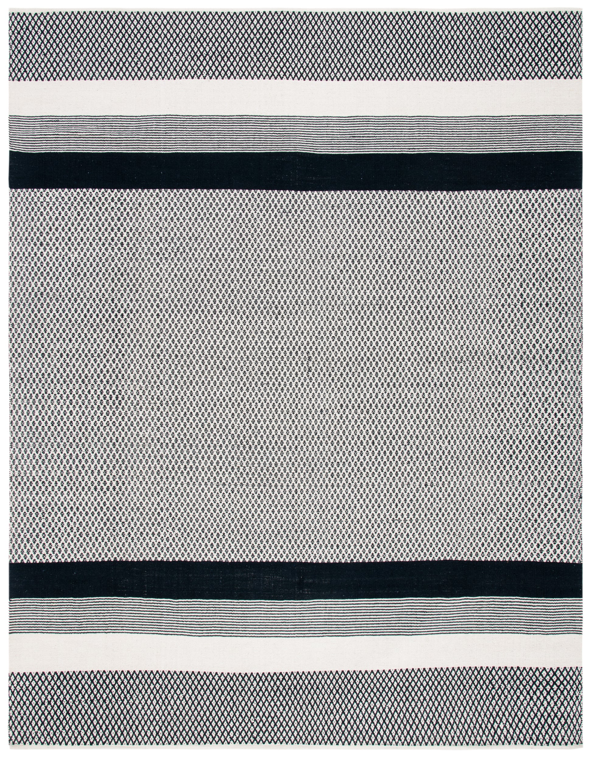 Safavieh Kilim Klm701Z Black/Ivory Area Rug