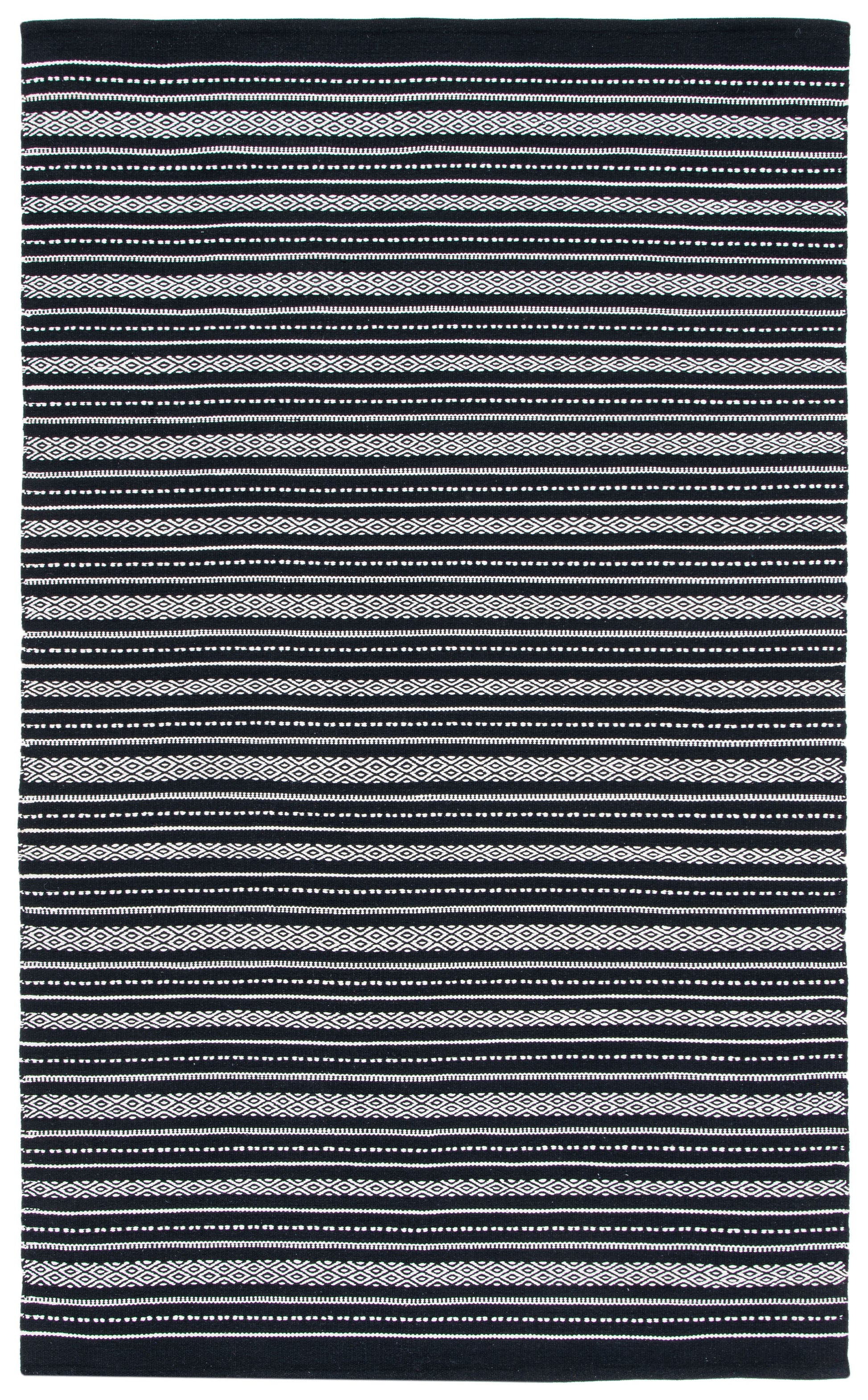 Safavieh Kilim Klm702Z Black/Ivory Area Rug