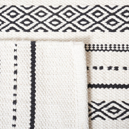 Safavieh Kilim Klm707A Ivory/Black Area Rug