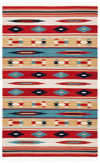 Safavieh Kilim Klm712A Beige/Red Area Rug