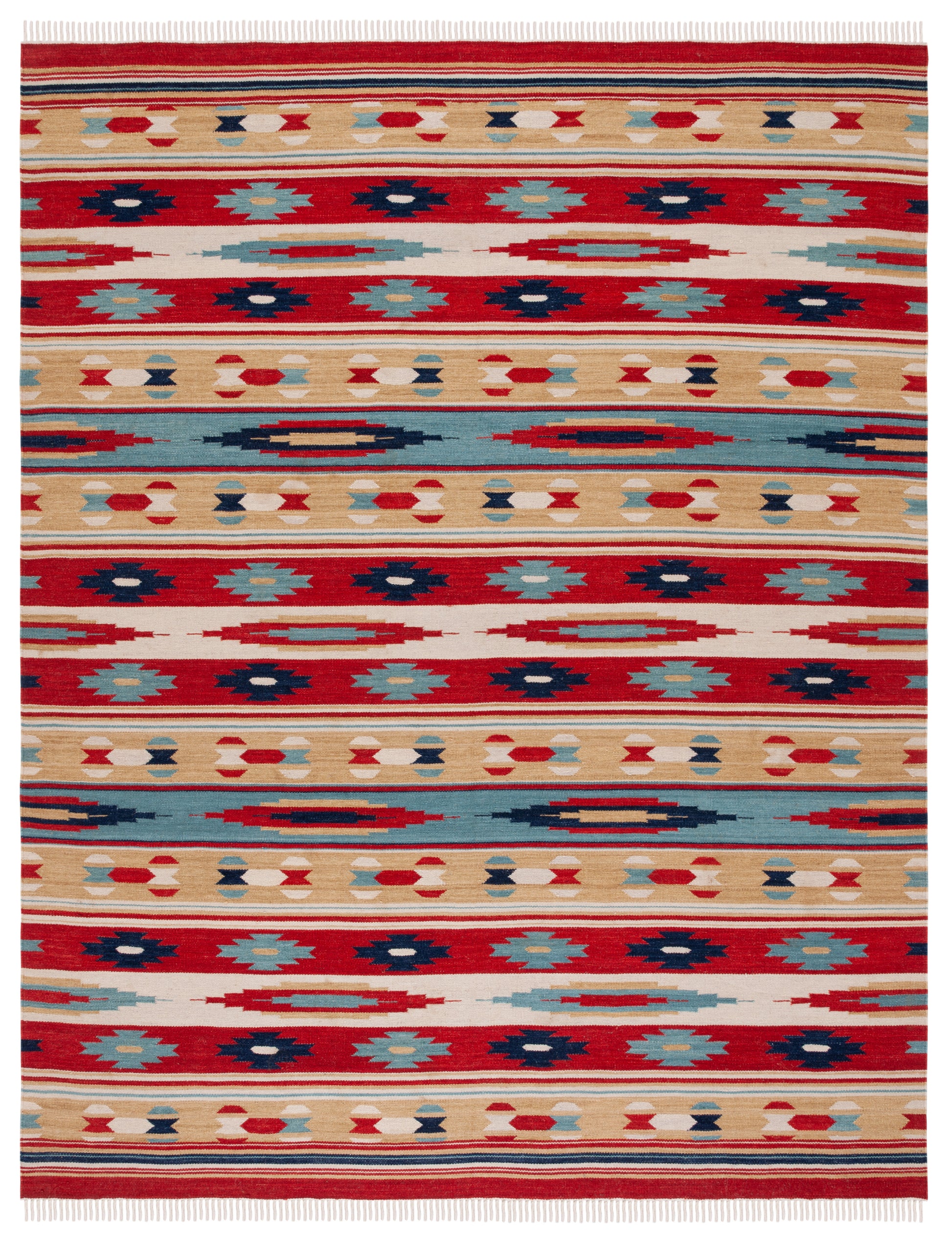 Safavieh Kilim Klm712A Beige/Red Area Rug