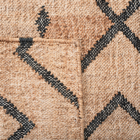 Safavieh Kilim Klm750A Natural/Charcoal Rug.