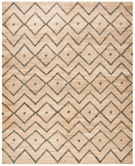 Safavieh Kilim Klm750A Natural/Charcoal Rug.