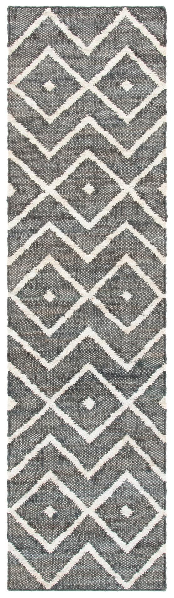 Safavieh Kilim Klm750H Charcoal/Natural Area Rug