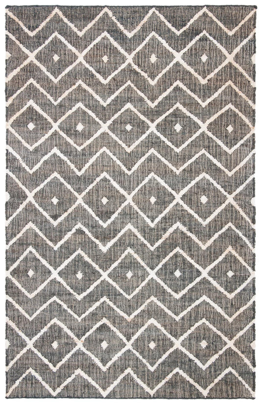 Safavieh Kilim Klm750H Charcoal/Natural Area Rug