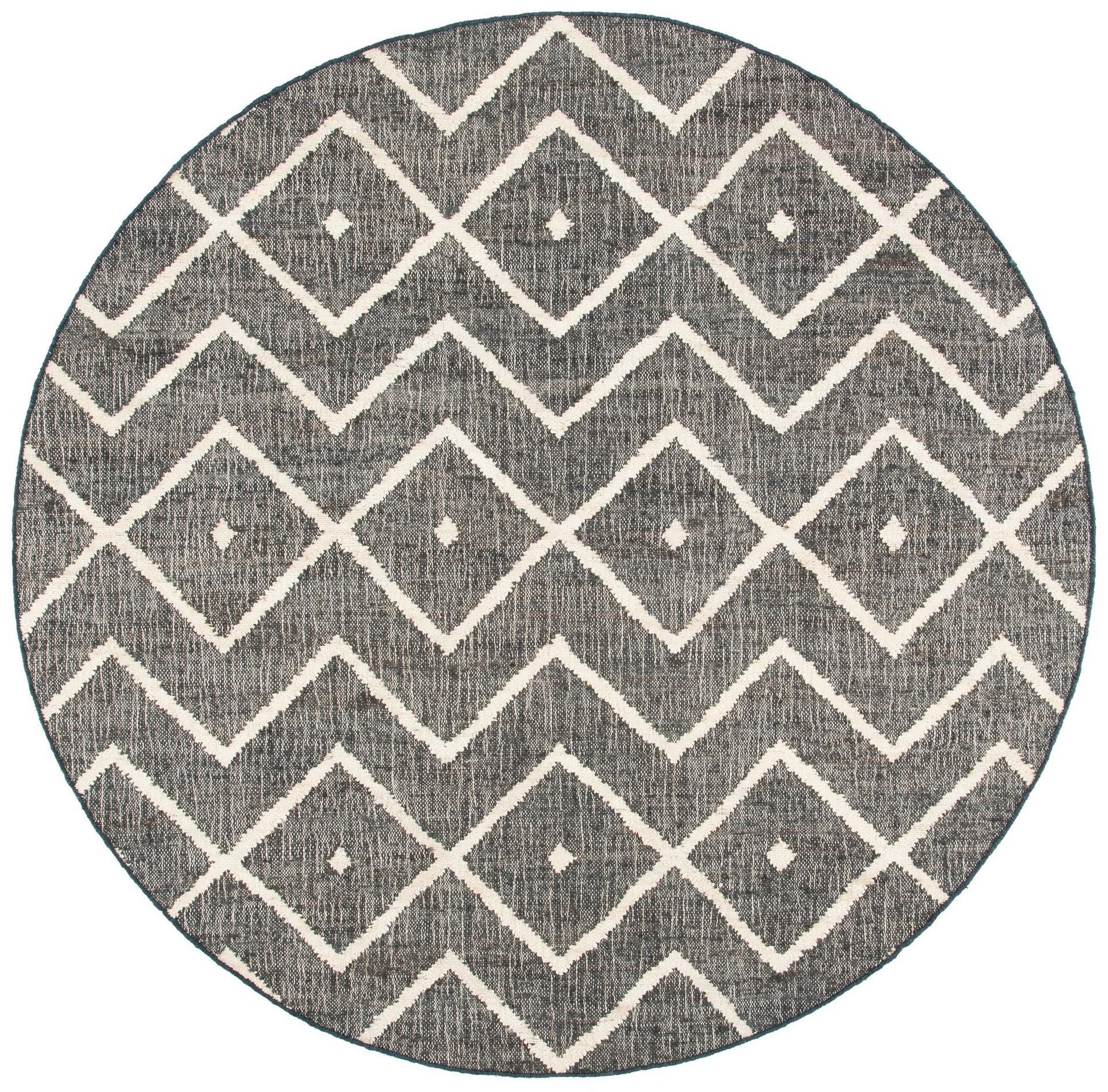 Safavieh Kilim Klm750H Charcoal/Natural Area Rug