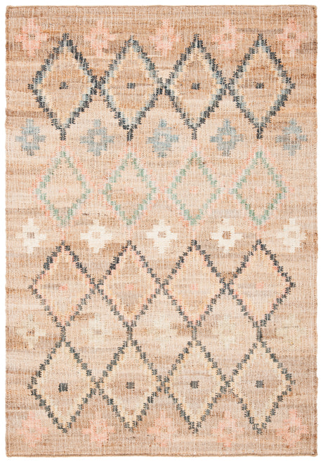 Safavieh Kilim Klm753A Natural/Blue Rug.