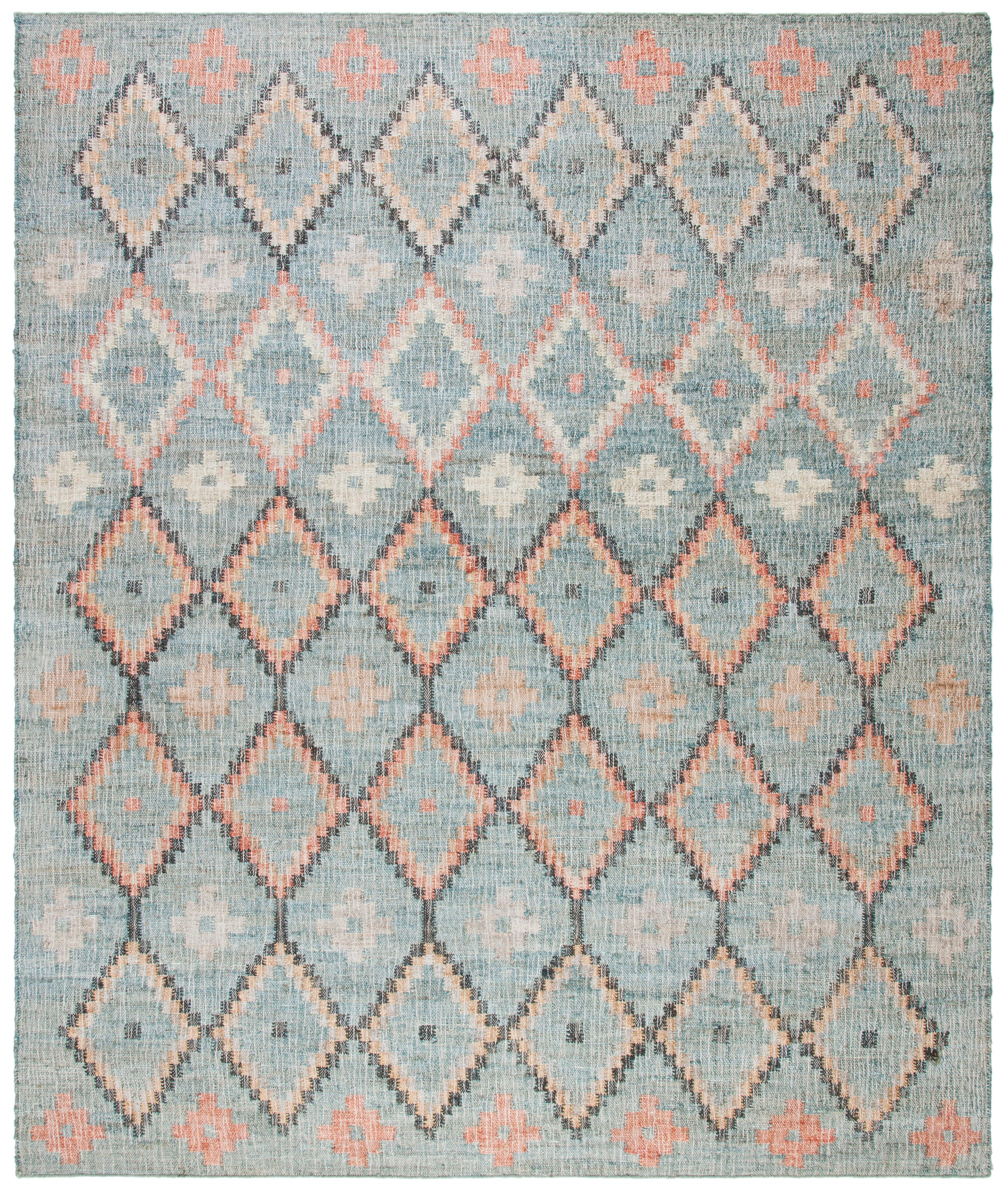 Safavieh Kilim Klm753F Charcoal/Gold Area Rug