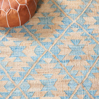 Safavieh Kilim Klm757M Blue/Natural Area Rug