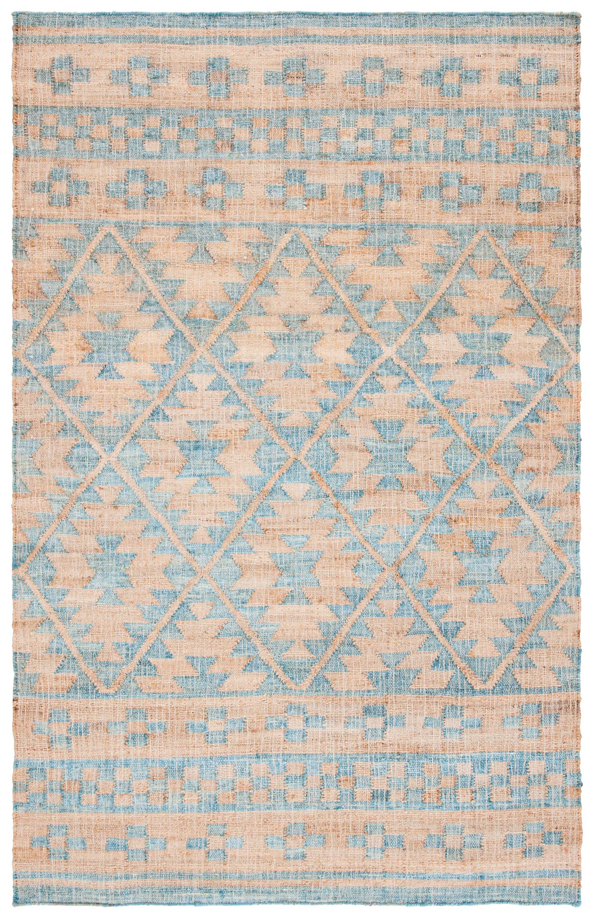 Safavieh Kilim Klm757M Blue/Natural Area Rug