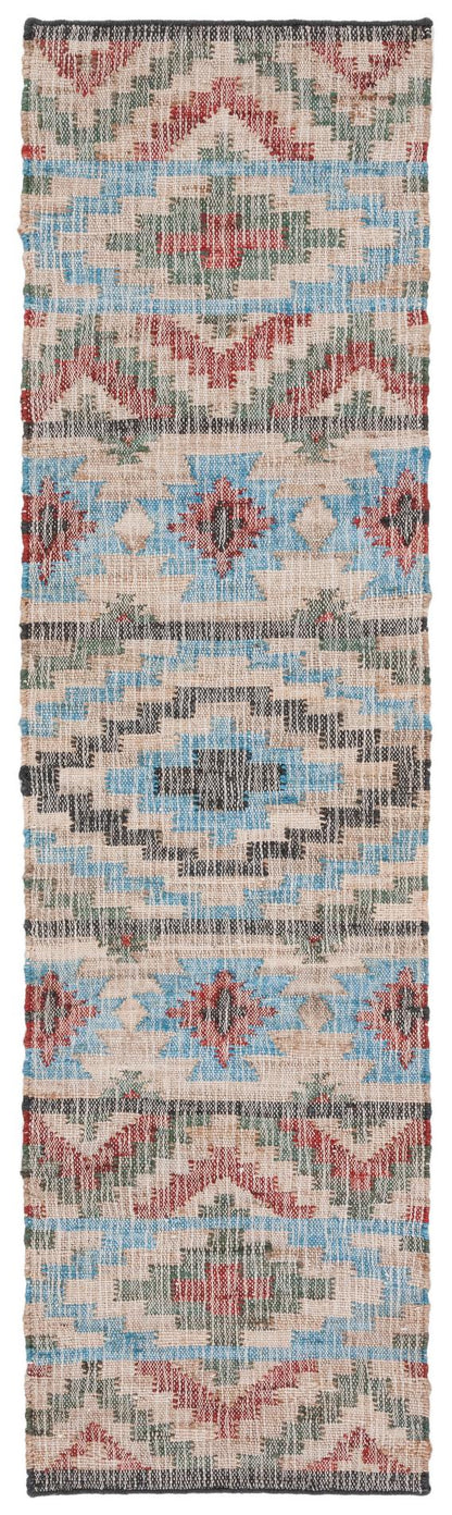 Safavieh Kilim Klm758Q Natural/Red Area Rug