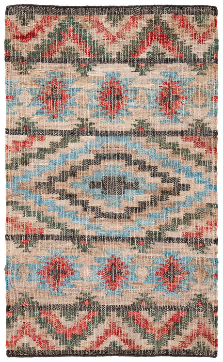 Safavieh Kilim Klm758Q Natural/Red Rugs.