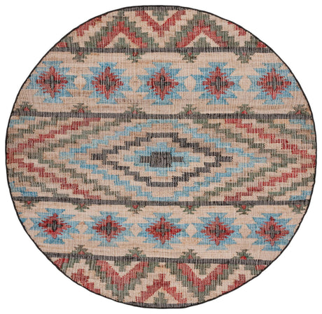 Safavieh Kilim Klm758Q Natural/Red Rugs.