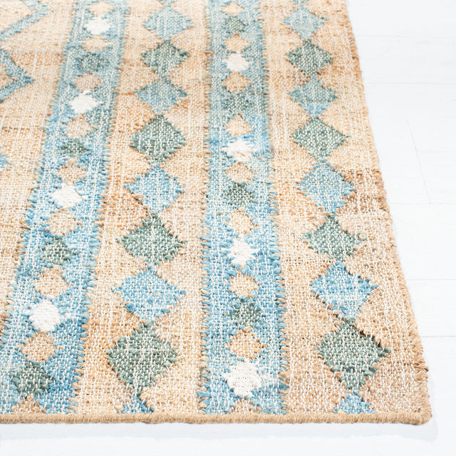 Safavieh Kilim Klm759M Natural/Blue Rugs.