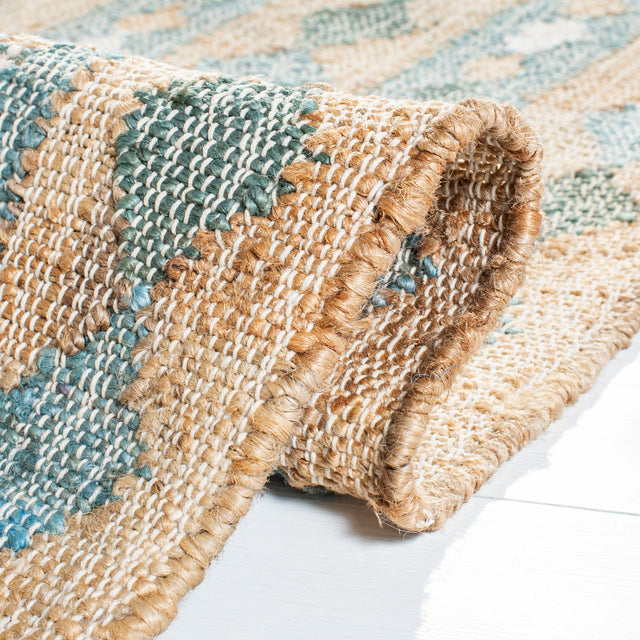 Safavieh Kilim Klm759M Natural/Blue Rugs.