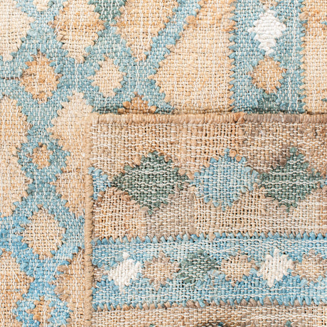 Safavieh Kilim Klm759M Natural/Blue Rugs.