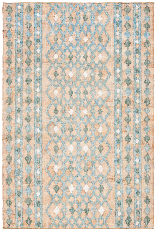 Safavieh Kilim Klm759M Natural/Blue Area Rug