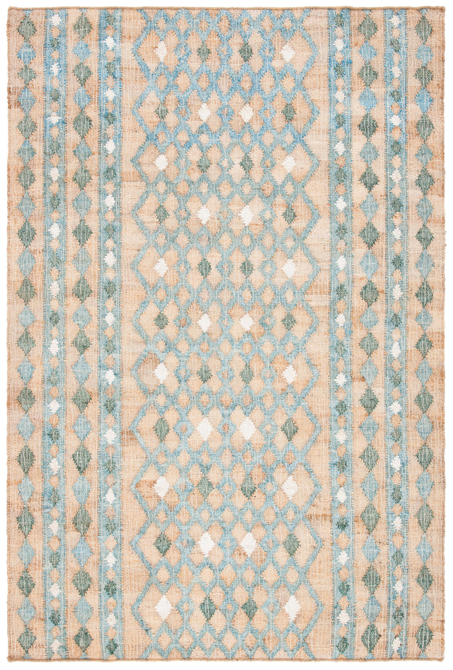 Safavieh Kilim Klm759M Natural/Blue Rugs.