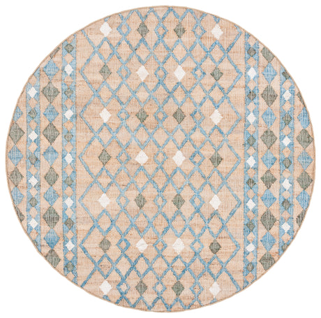 Safavieh Kilim Klm759M Natural/Blue Rugs.