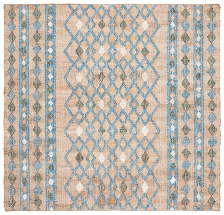 Safavieh Kilim Klm759M Natural/Blue Rugs.