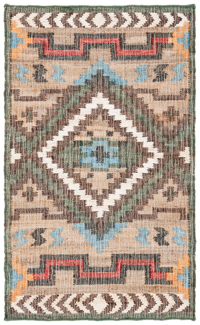 Safavieh Kilim Klm760M Natural/Blue Rugs.