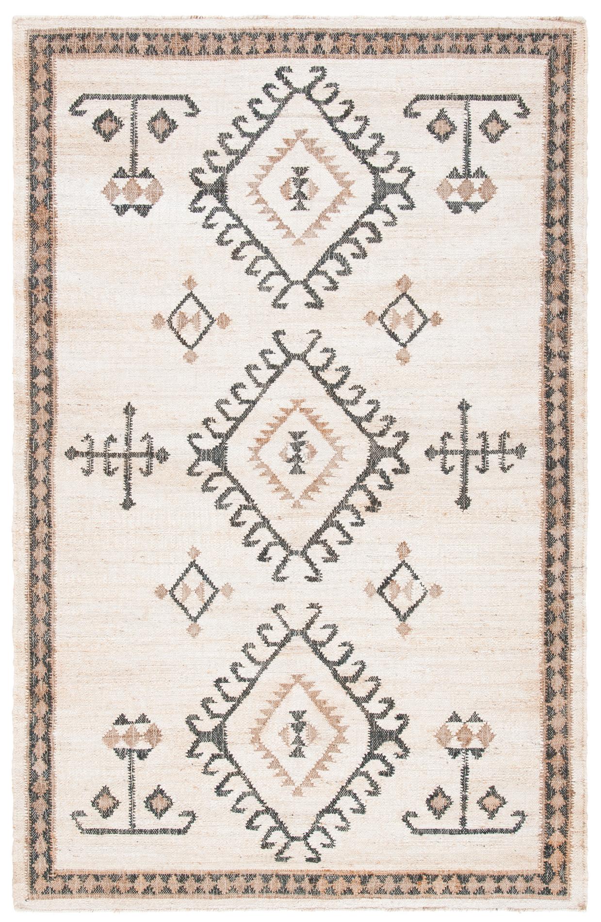 Safavieh Kilim Klm762A Ivory/Black Area Rug