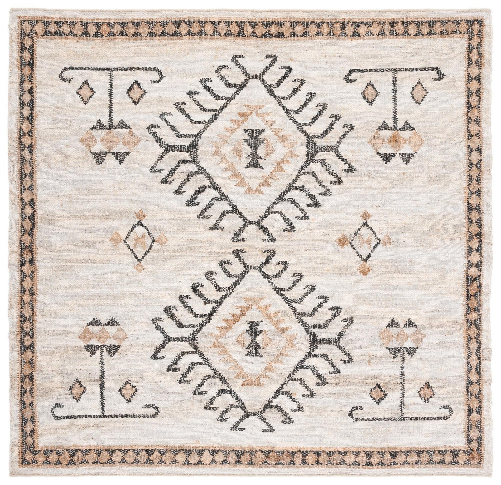 Safavieh Kilim Klm762A Ivory/Black Area Rug