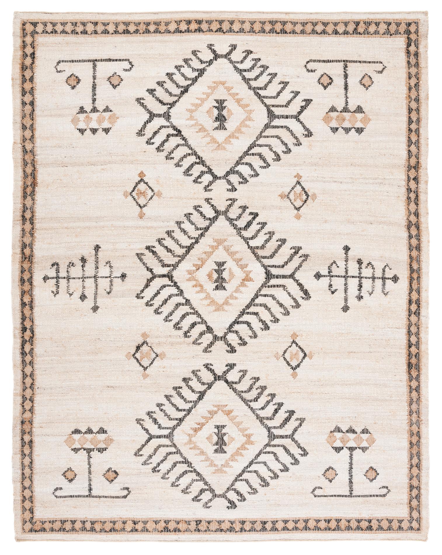 Safavieh Kilim Klm762A Ivory/Black Area Rug