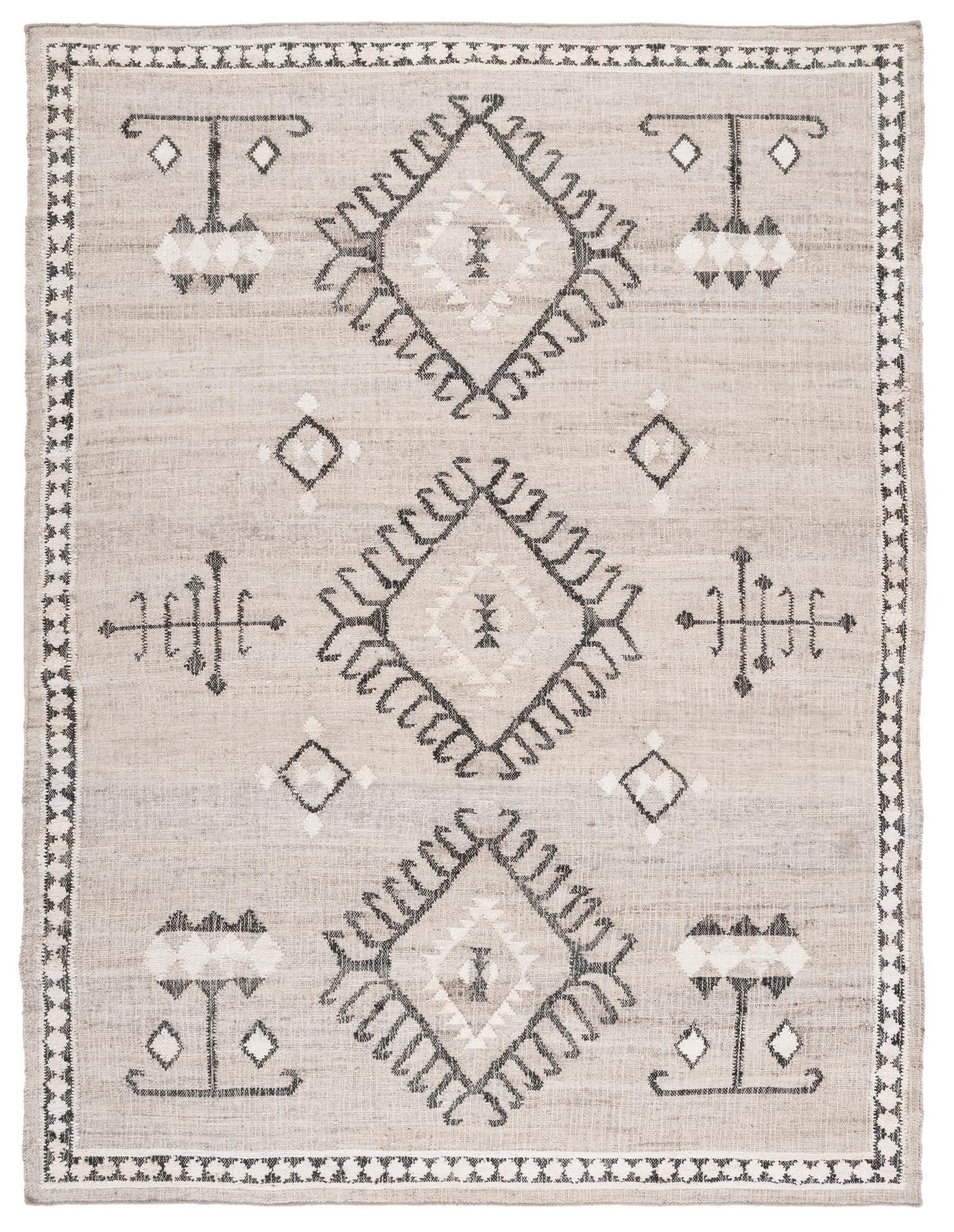 Safavieh Kilim Klm762F Grey/Black Area Rug