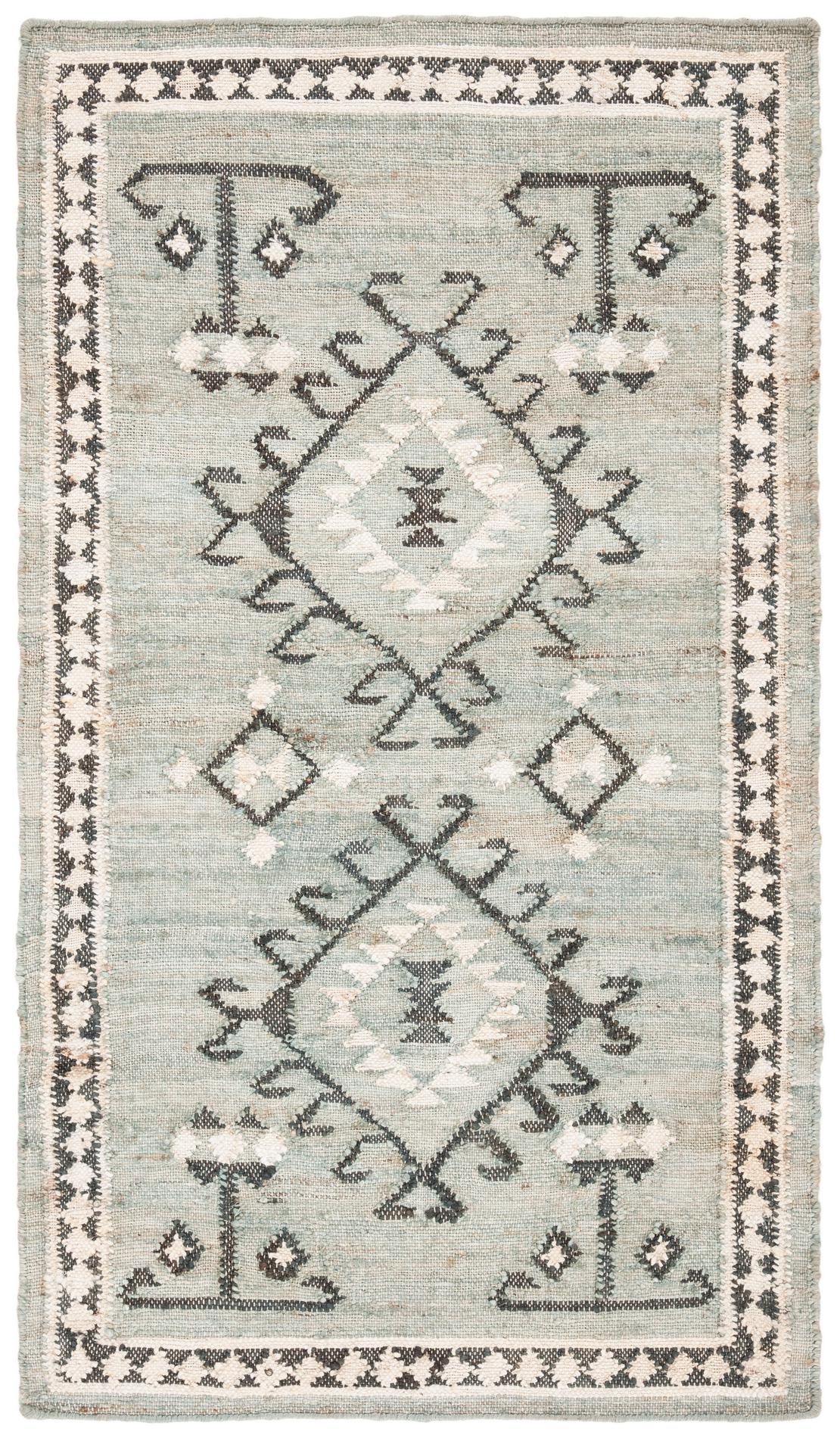 Safavieh Kilim Klm762M Blue/Black Area Rug