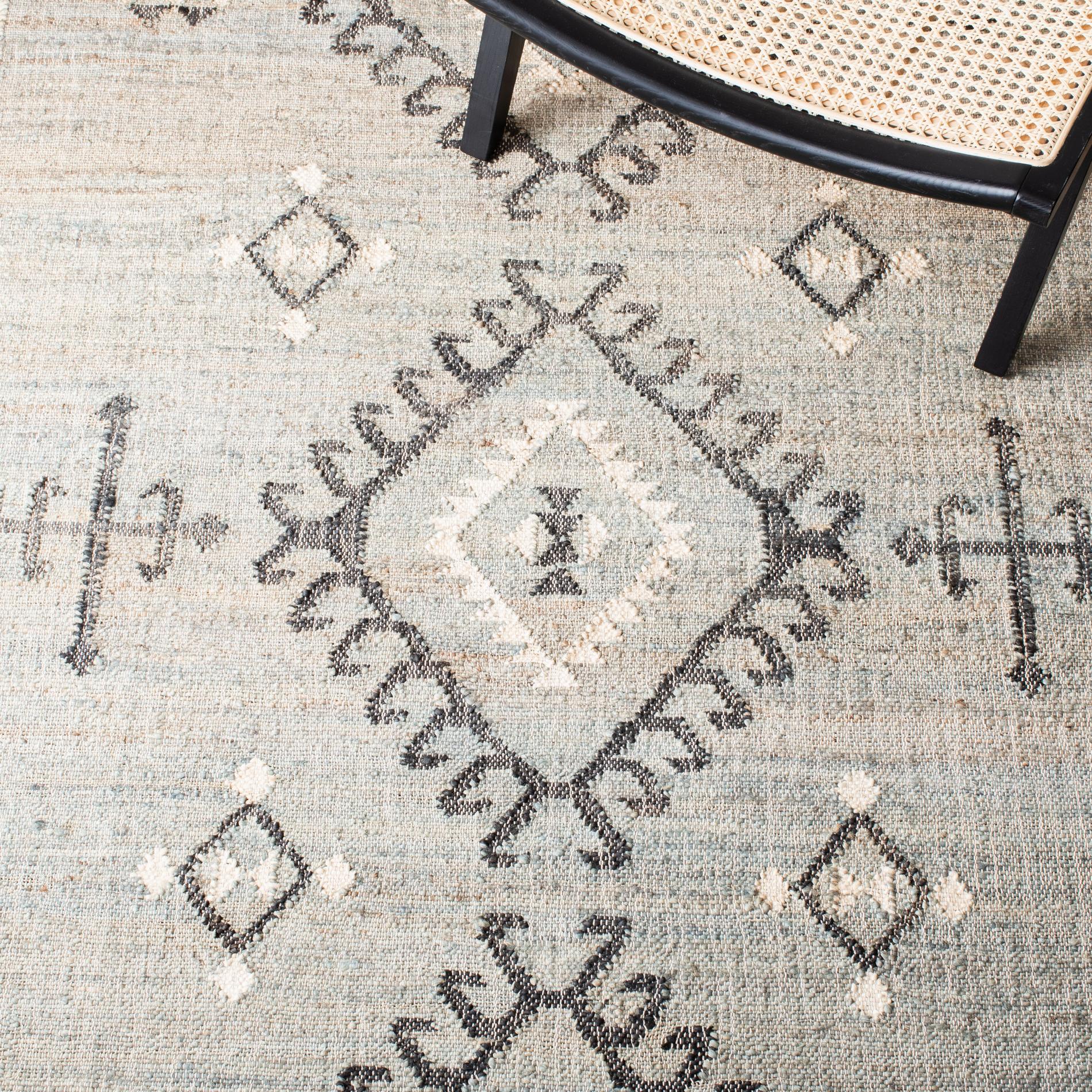 Safavieh Kilim Klm762M Blue/Black Area Rug