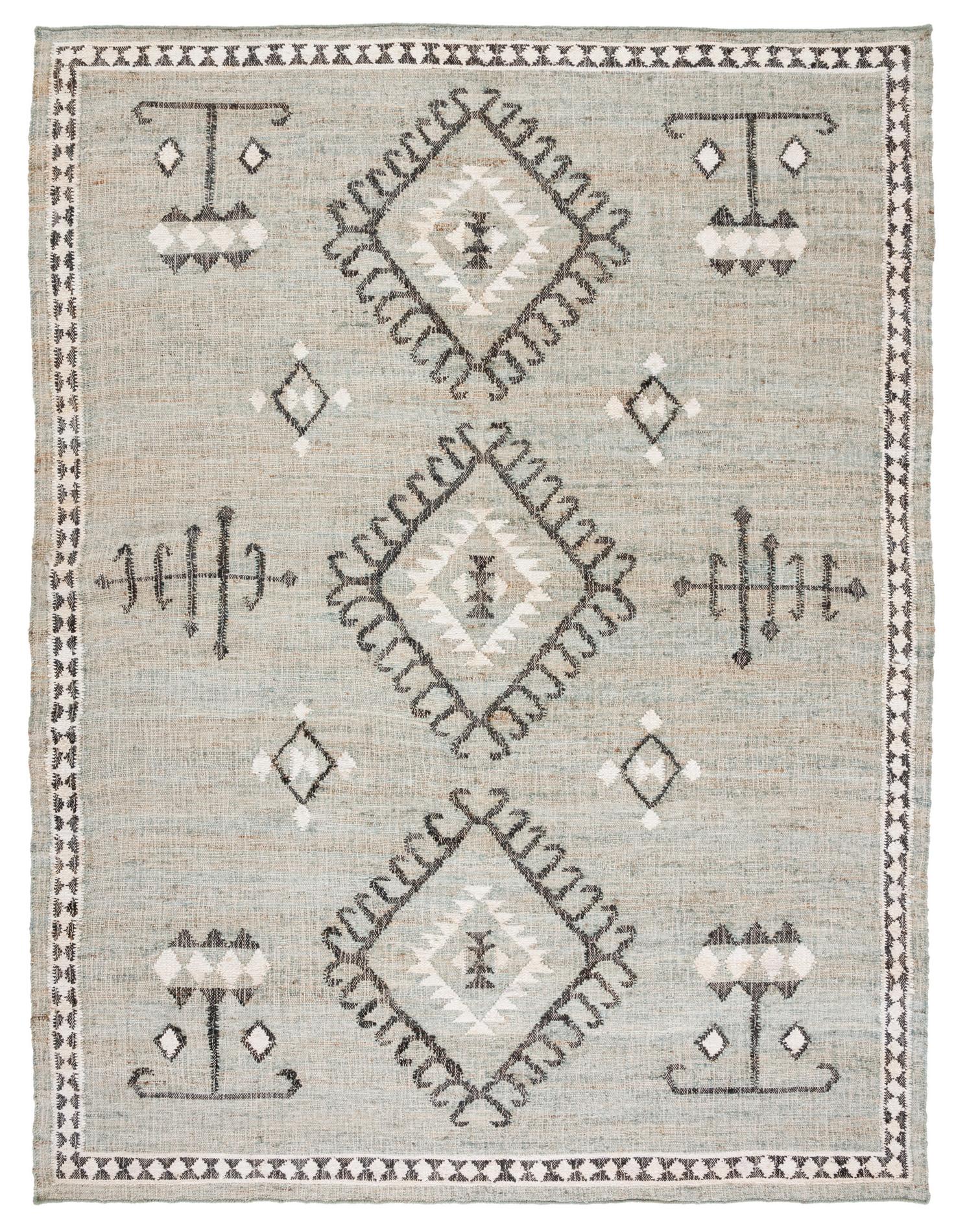 Safavieh Kilim Klm762M Blue/Black Area Rug