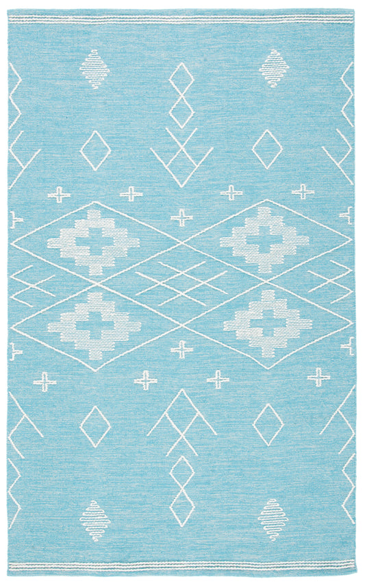 Safavieh Kilim Klm851K Teal/Ivory Area Rug