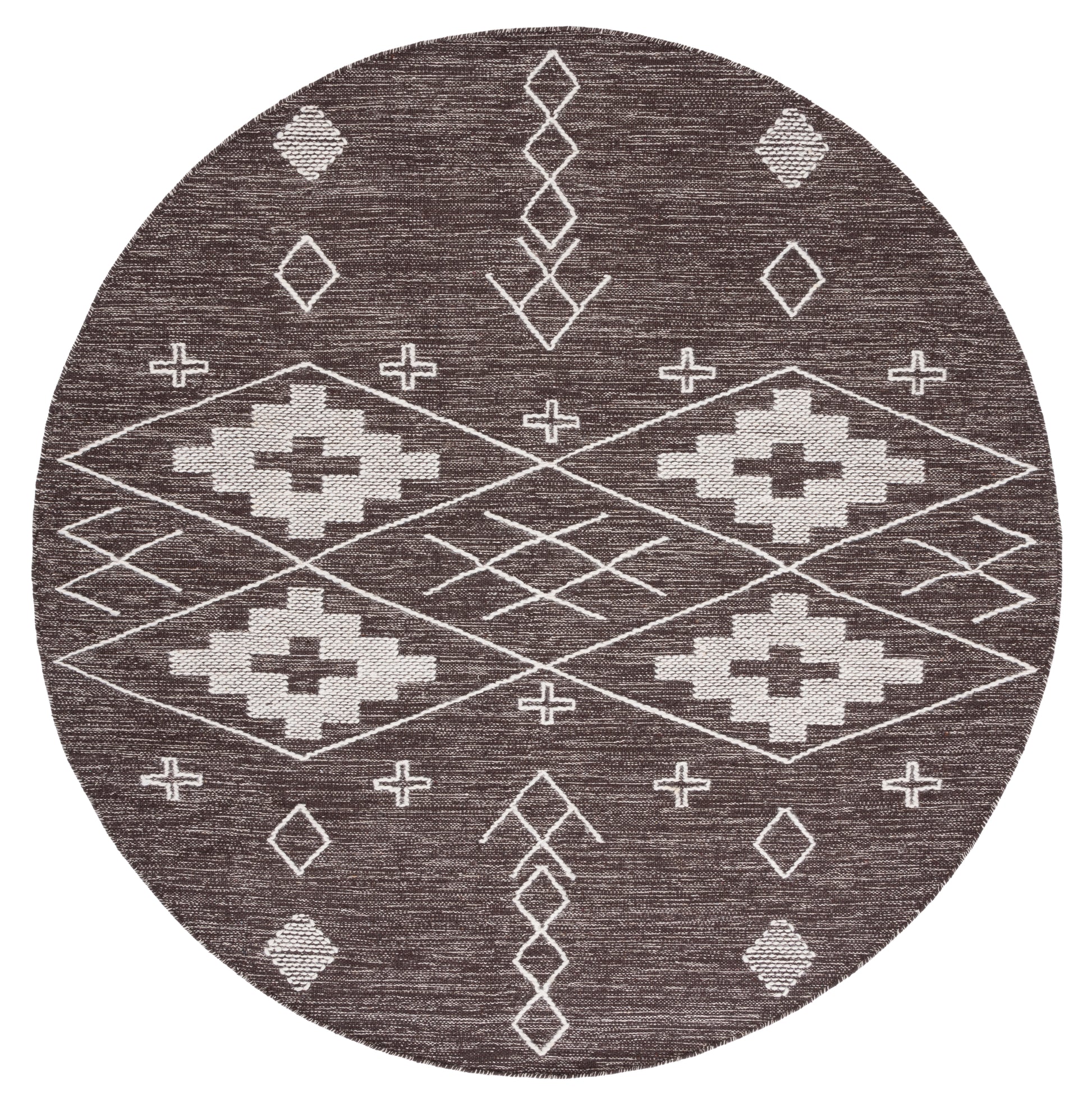 Safavieh Kilim Klm851T Brown/Ivory Area Rug