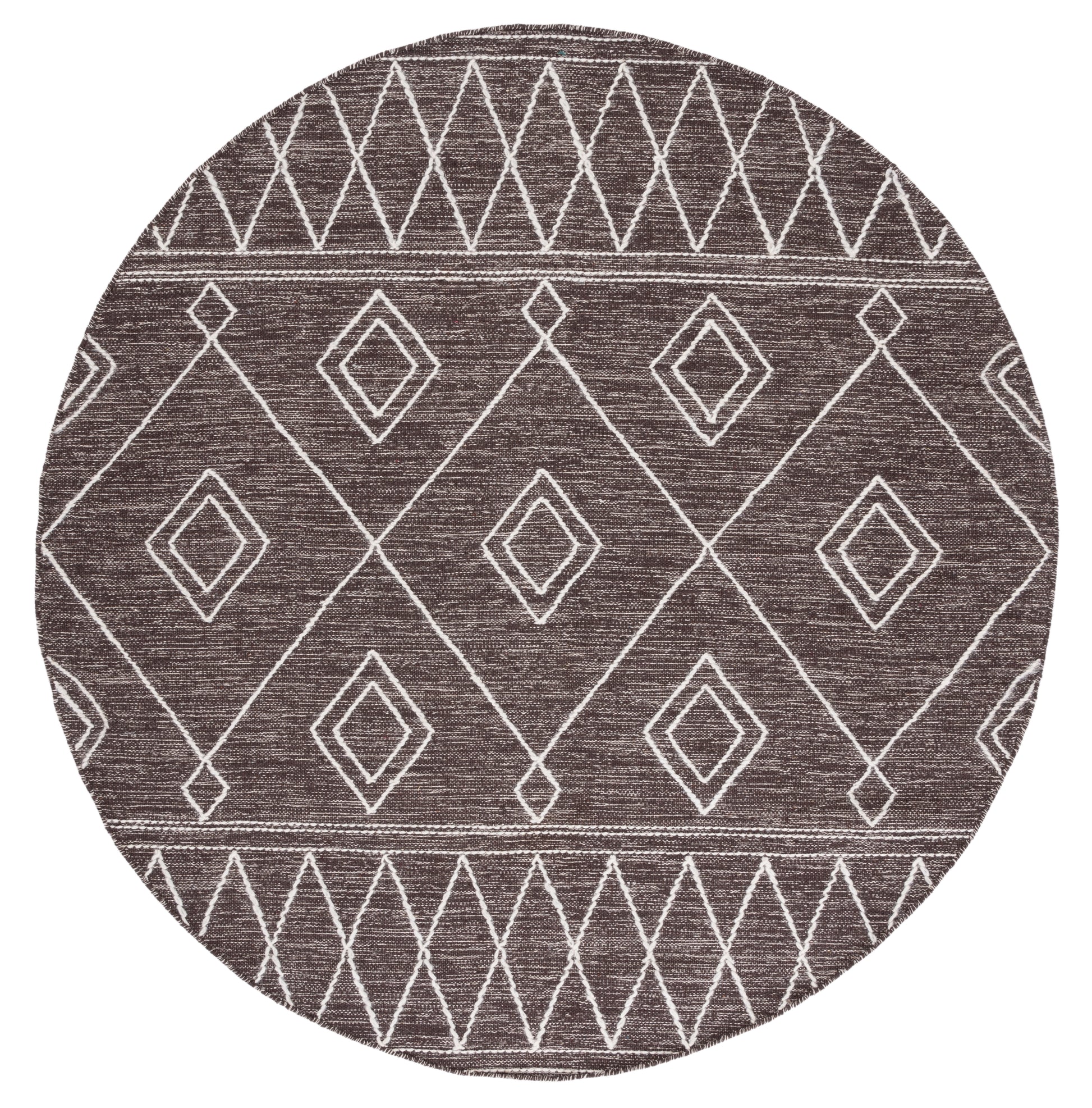 Safavieh Kilim Klm852T Brown/Ivory Area Rug