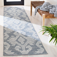 Safavieh Kilim Klm853M Blue/Ivory Area Rug