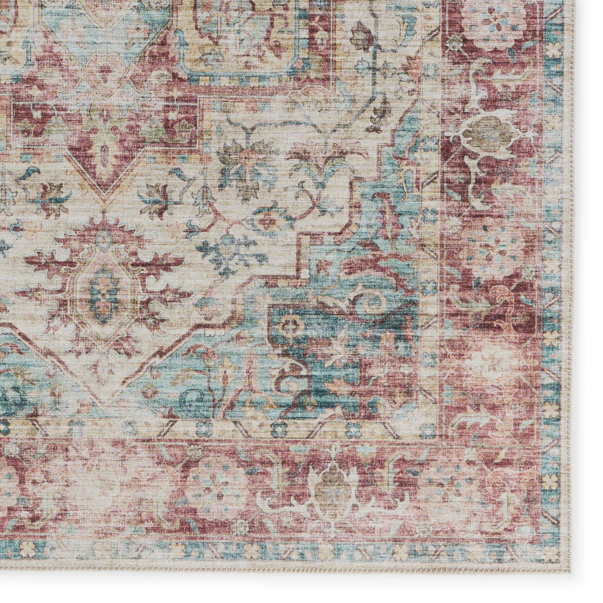 Jaipur Kalesi Vandran Kls10 Dark Red Area Rug