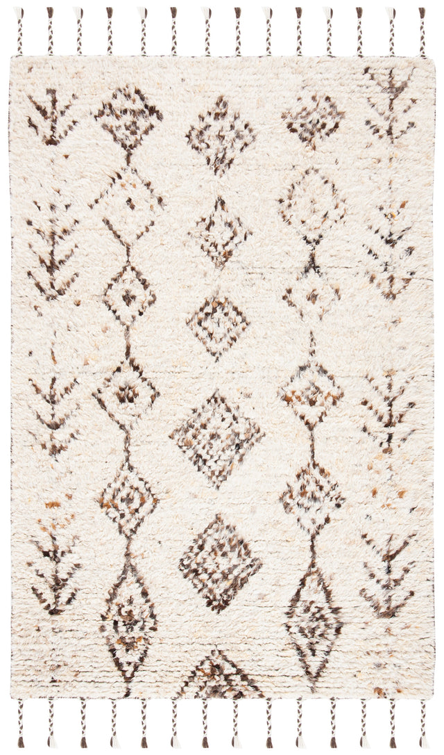 Safavieh Kenya Kny115A Ivory/Brown Rugs.