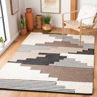 Safavieh Kenya Kny278Z Black/Ivory Area Rug